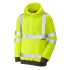 Felpa da lavoro Colore giallo Leo Workwear, 4XL per ,Unisex