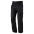 男款长裤, 2300R系列, 耐用，延展, 20% 棉, 40% 弹性纤维, 40% 再生聚酯纤维, 32in腰围, 黑色