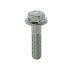 RS PRO Bright Zinc Plated Steel, Plain Flange Bolt, M6 x 12mm