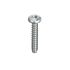 RS PRO Bright Zinc Plated Pan Head Self Tapping Screw