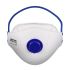 Skytec PR2V Series Disposable Respirator for General Purpose Protection, FFP3, Valved, Fold Flat, 10Each per Package