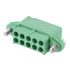 HARWIN, M300 Female Crimp Connector Housing, 3mm Pitch, 10 Way, 2 Row