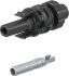MC4-Evo 2 Series, Female, Panel Mount Solar Connector, Cable CSA, 2.5mm², Rated At 32A, 1.5 kV PV-ADB4