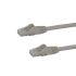 StarTech.com Cat6 Straight Male RJ45 to Straight Male RJ45 Ethernet Cable, Grey PVC Sheath, 75ft, CMG Rated