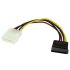 StarTech.com LP4 to SATA Power  Cable, 6in