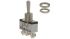 APEM Toggle Switch, On-Off-Momentary, 1P, Screw Terminal, 250V ac