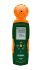 Extech CO240 Air Quality Meter for Dew Point, Humidity, Temperature, +50°C Max, 90%RH Max, Battery-Powered