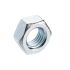 RS PRO, Bright Zinc Plated Steel Hex Nut, DIN 934, M27