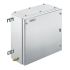 Weidmüller Klippon TB MH Series Grey 316 Stainless Steel Enclosure, IP66, IP67, Flanged, Grey Lid, 306 x 306 x 200mm
