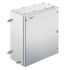 Weidmüller Klippon TB MH Series Grey 316 Stainless Steel Enclosure, IP66, IP67, Flanged, Grey Lid, 458 x 382 x 150mm
