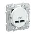 Schneider Electric White, 1 Gang, Ovalis C Series