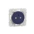 Schneider Electric Blue, 1 Gang, Odace