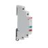 ABB, E219, DIN Rail Red/Green LED Indicator, 230V ac