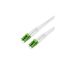 Roline LC to LC Break Out Cable Single Mode OS2 Fibre Optic Cable, White, 2m