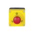 Pilz Mechanical Latching Emergency Stop Push Button, Wall Mount, 22.3mm Cutout, 2NC