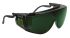 Bolle SQUW, Scratch Resistant Safety Goggles with Black Lenses