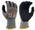 KYORENE 01-101 Grey Graphene General Purpose Work Gloves, Size 6, Nitrile Micro-Foam Coating