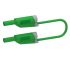 Electro PJP Plug, 12A, 1kV, Green, 100mm Lead Length