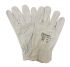 Liscombe 421 Grey Leather General Handling, Material Handling Work Gloves, Size 8