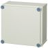 Fibox CAB Series Light Grey Polycarbonate General Purpose Enclosure, IP66, IP67, IK08, Grey Lid, 300 x 300 x 170mm
