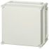 Fibox EKO Series Grey Polycarbonate General Purpose Enclosure, Grey Lid, 280 x 280 x 30mm