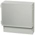 Fibox PC Series Light Grey Polycarbonate General Purpose Enclosure, IP65, IK07, Grey Lid, 383 x 316 x 134mm