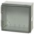 Fibox CAB Series Light Grey Polycarbonate General Purpose Enclosure, IP65, IK08, Grey Lid, 300 x 200 x 180mm