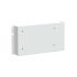 PrismaSeT G Series Stainless Steel Mounting Plate for Use with PrismaSeT G enclosure, PrismaSeT P Cubicle, 470 x 224mm