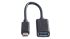Value USB 3.2 Adapter, Male USB C to Female USB A  Cable, 150mm