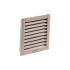 Schneider Electric Grey ABS Grille, Square Face Slat, 150 x 150 x 31mm