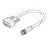 Festo NEBM Series Encoder Cable for Use with Energy Chains, 0 → 30 V DC