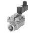 Festo 2/2 Way, Closed, Monostable Solenoid Valve - Electrical G 1 VZWP Series 24V dc