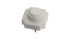 White Short Tactile Switch, 1NO 15mm Through Hole