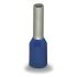 Wago, 216 Insulated Ferrule, 15mm Pin Length, 4.7mm Pin Diameter, Blue