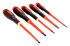 Bahco Phillips; Slotted Insulated Screwdriver Set, 5-Piece