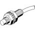 SIEF Series Inductive Barrel-Style Proximity Sensor, M8 x 1, 4 mm Detection, NPN Output, 10 - 30 V, IP67
