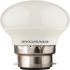Sylvania B22 LED Bulbs 4.5 W(40W), 2700K, Homelight, Ball shape