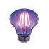 3.5 W 400 nm UV Light Bulb E27, length 106 mm, Dia. A60, 220-240 V, 6000h