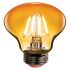 ToLEDo Retro Chroma A60 Orange E27 SL E27 LED Bulbs 4 W, Orange, Pear shape