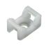 Natural Cable Tie Mount 12 mm x 18mm, 6mm Max. Cable Tie Width