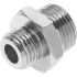 NPFC Series Nipple, G 1/4 to G 1/4, Threaded Connection Style, 8069213