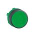 Cabezal de pulsador Schneider Electric serie Harmony XB5, Ø 22mm, de color Verde, Retorno por Resorte, IP66, IP67, IP69K