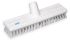 Vikan Hard Bristle White Scrubbing Brush, 24mm bristle length, PET bristle material