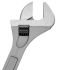 Bahco Adjustable Spanner, 614 mm Overall, 63mm Jaw Capacity, Metal Handle