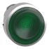 Schneider Electric Harmony XB4 Series Green Illuminated Spring Return Push Button Head, 22mm Cutout, IP66, IP67, IP69K
