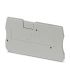 Phoenix Contact D-PT 1.5/S Series End Cover for Use with DIN Rail Terminal Blocks