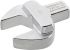 STAHLWILLE 731/10 Series Open Ended Insert Spanner Head, 16.0 mm, 9 x 12mm Insert, Chrome Plated Finish