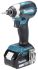 Makita 冲击螺丝刀, 18V, 1/4 in驱动头, 无刷电机, DTD153Z