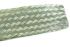 Alpha Wire Braided Tinned Copper Silver Cable Sleeve, 6.35mm Diameter, 30m Length, FIT Wire Management Series