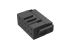 Amphenol ICC 4-Way IDC Connector Socket for Cable Mount, 2-Row